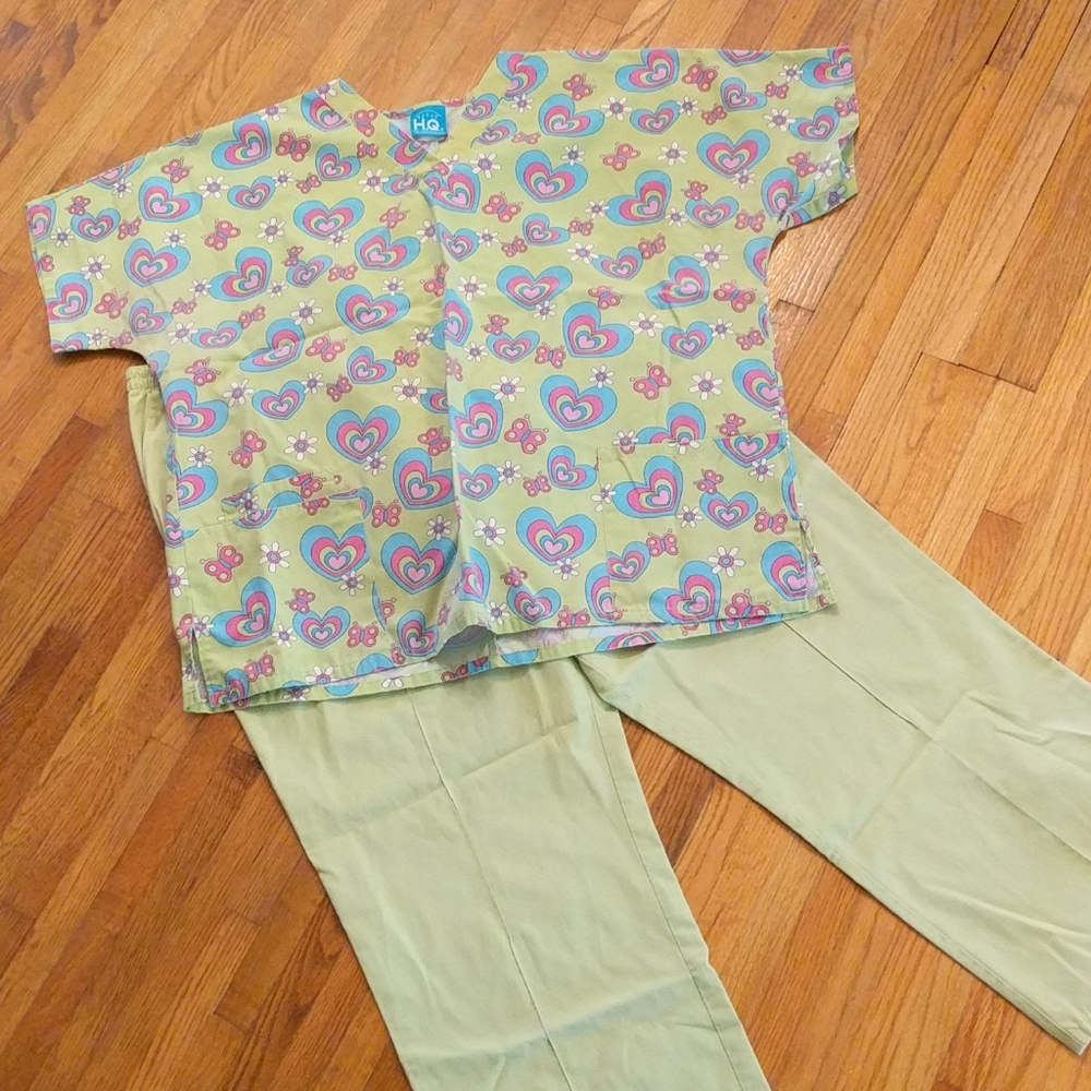 Cherokee uniform pants and HQ top